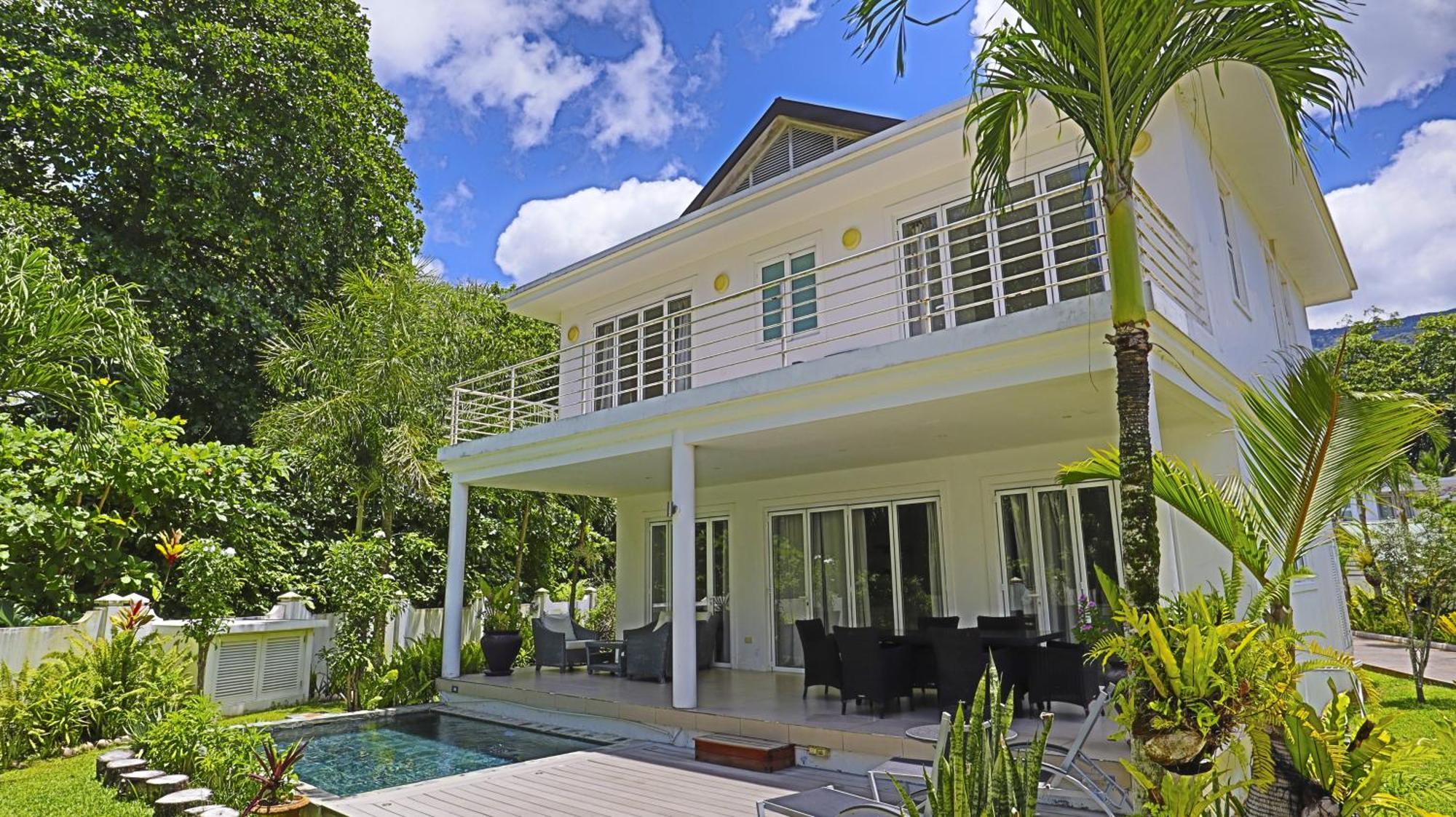 Villa Blanc - Chateau Elysium Beau Vallon  Exteriér fotografie