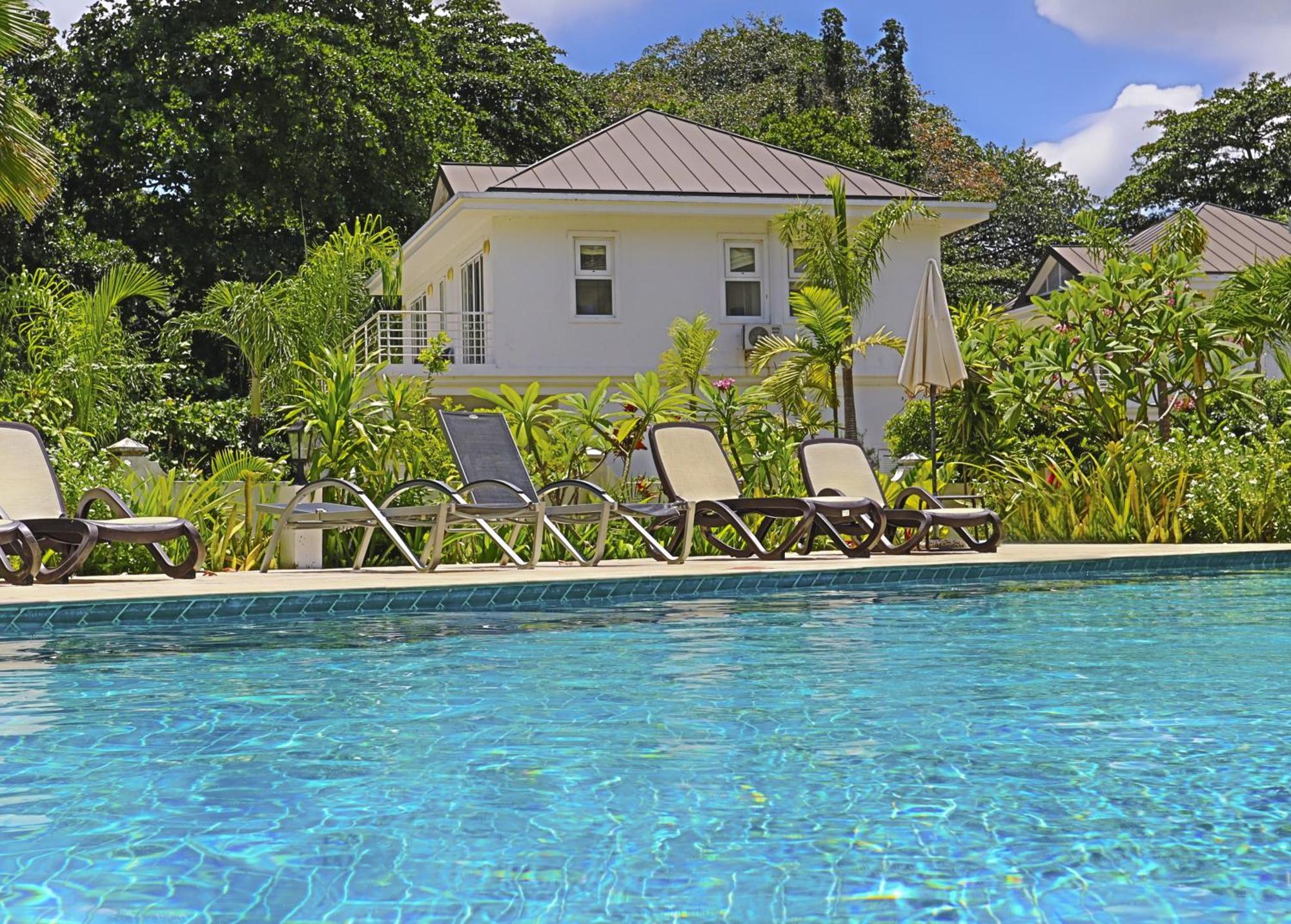 Villa Blanc - Chateau Elysium Beau Vallon  Exteriér fotografie