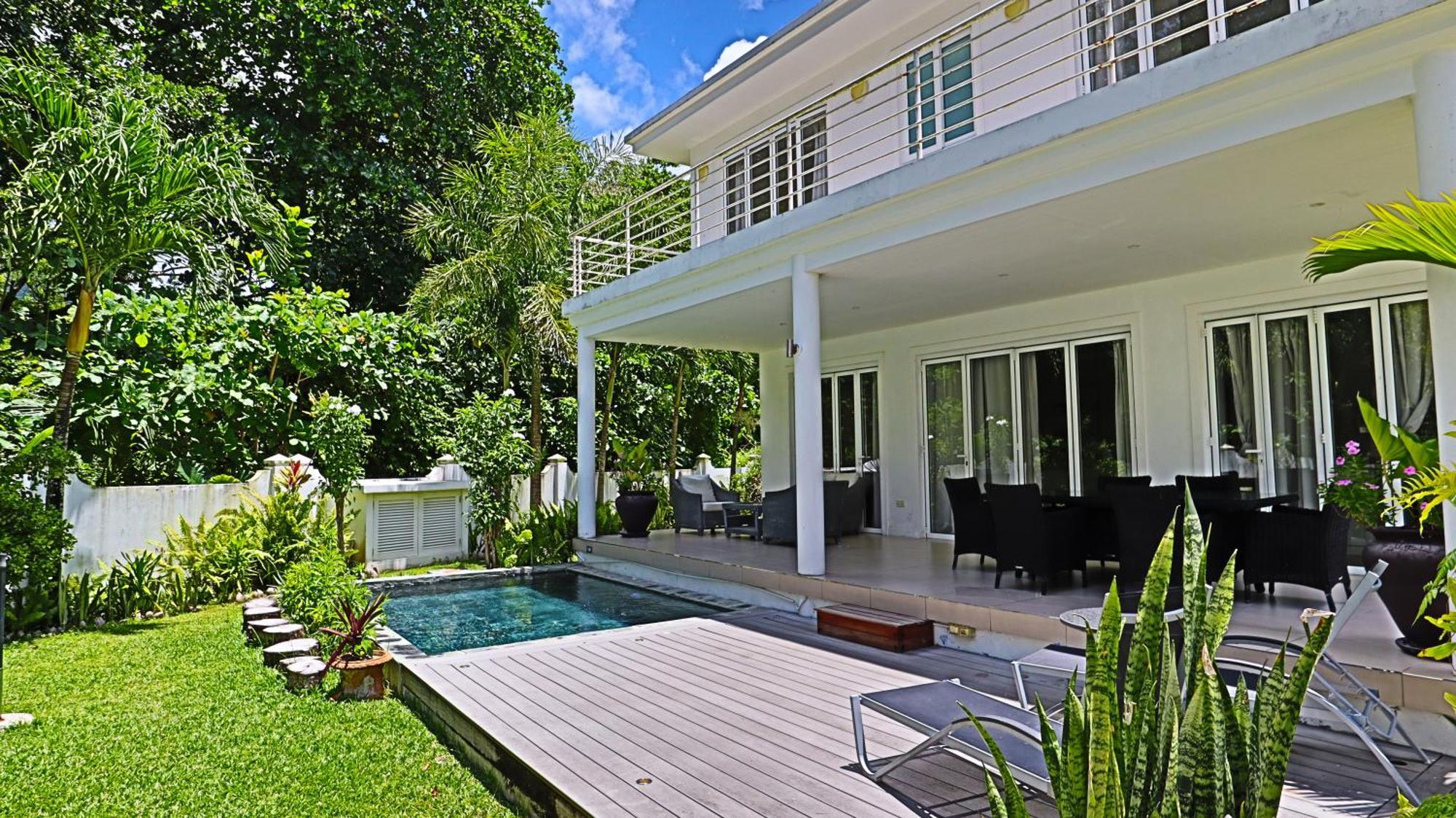Villa Blanc - Chateau Elysium Beau Vallon  Exteriér fotografie