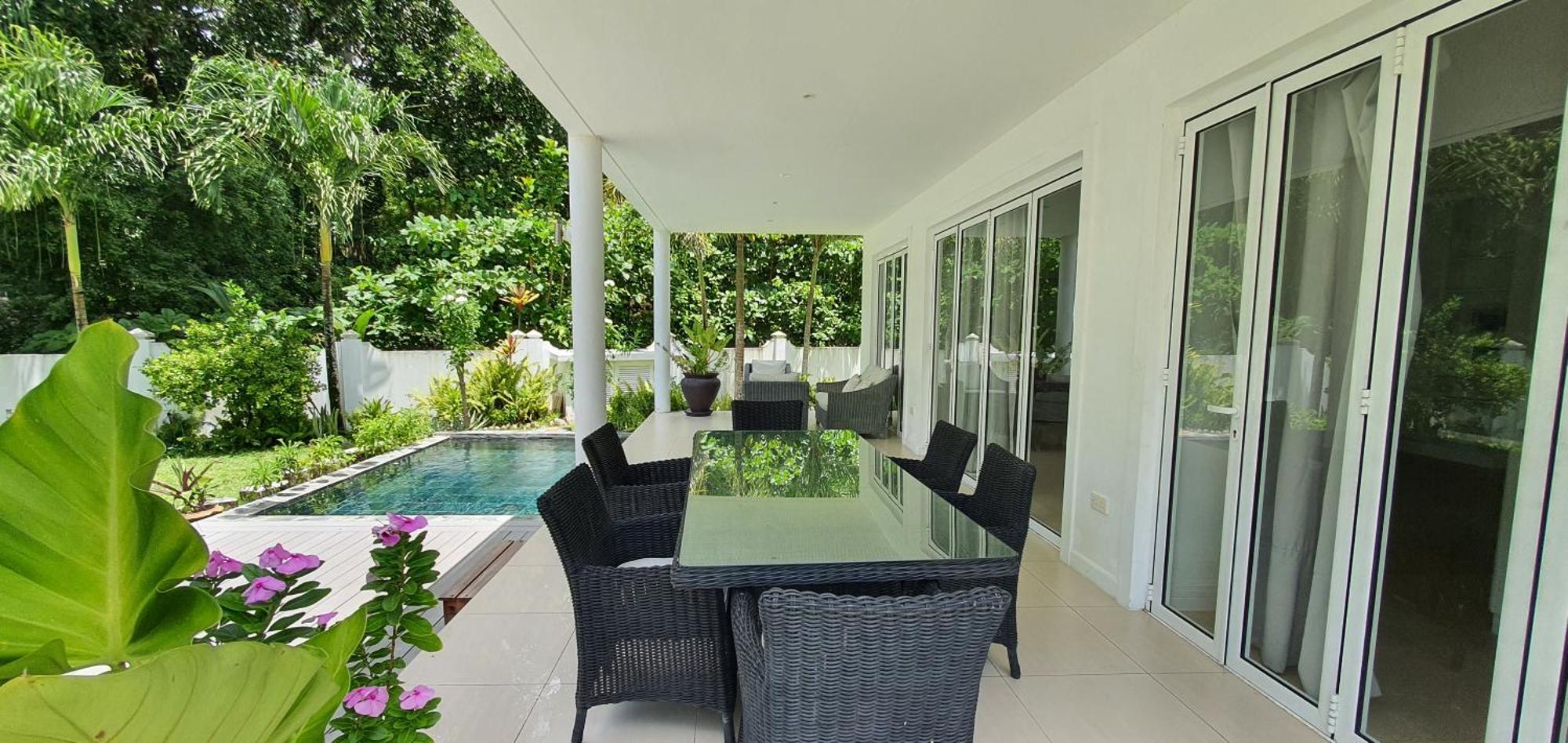 Villa Blanc - Chateau Elysium Beau Vallon  Exteriér fotografie