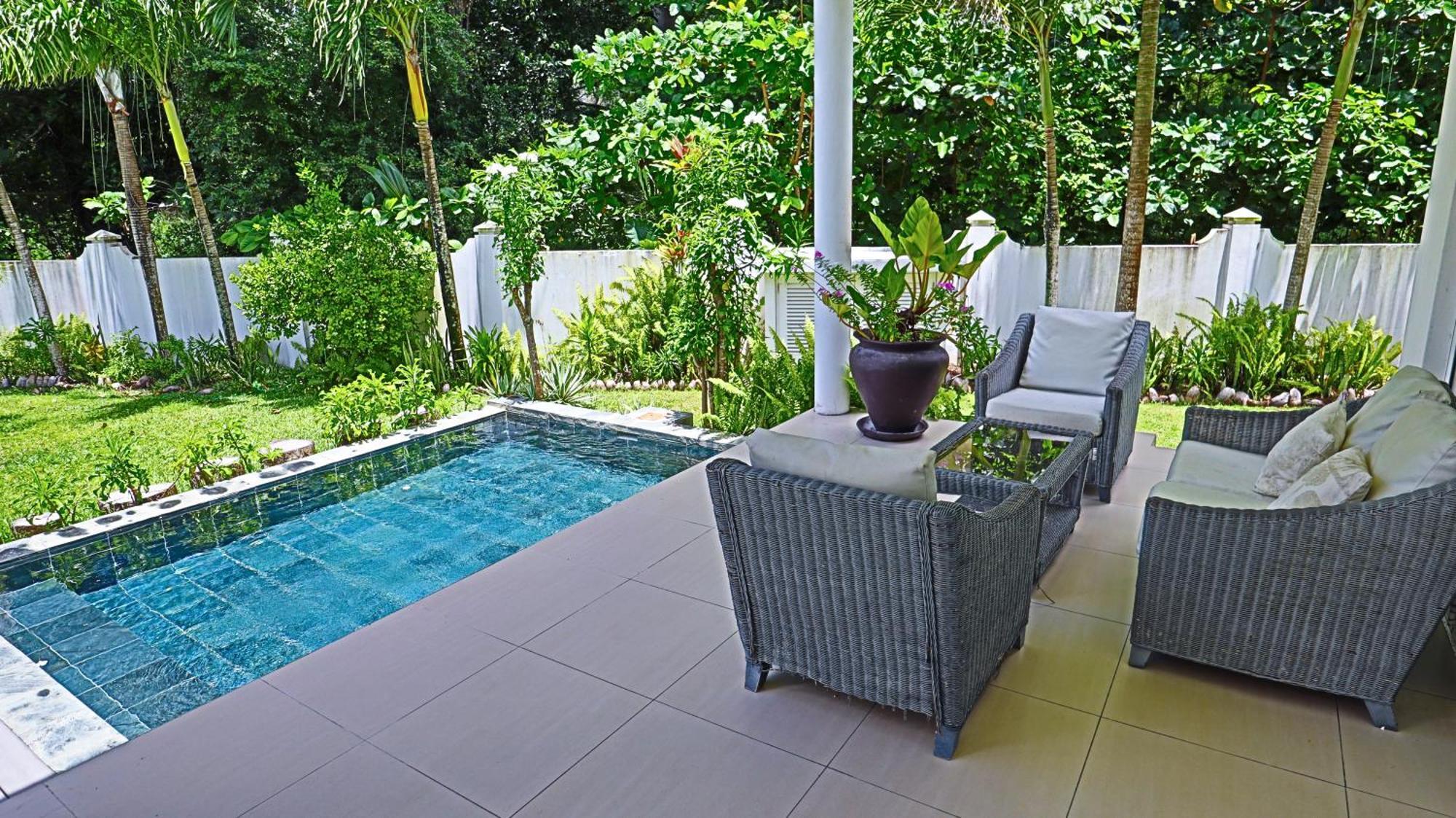 Villa Blanc - Chateau Elysium Beau Vallon  Exteriér fotografie